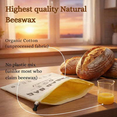 🇳🇿 LoafGuard 100% Beeswax Bread Storage Bag