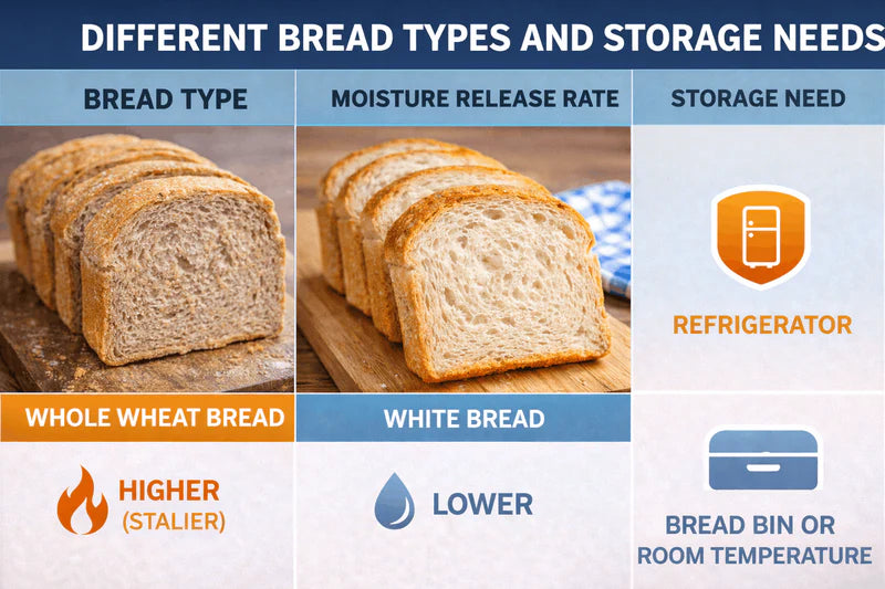 Reason #6: I Was Storing the Wrong Way for the Bread Type